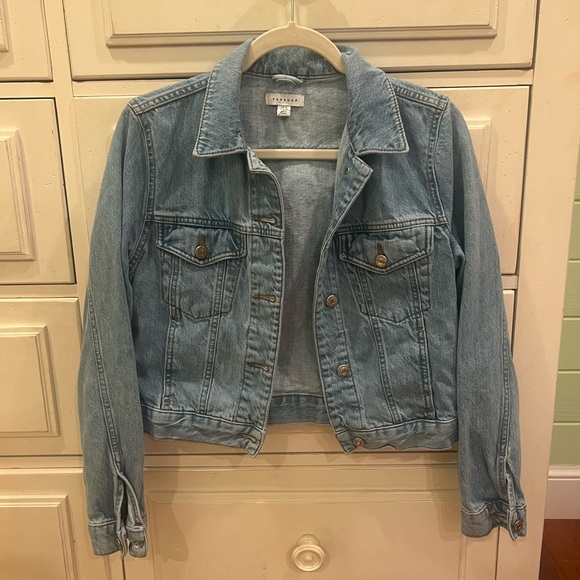 Top Shop denim jacket, lightly worn in great condition - Picture 2 of 2